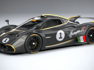 Pagani Huayra R 2021 Model 3D