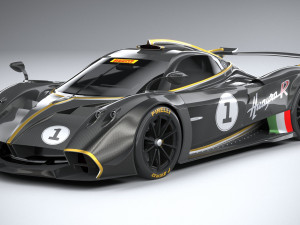 Pagani Hauyra R 2021 3D Model