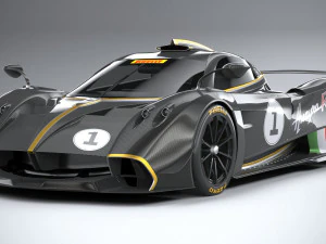 Pagani Hauyra R 2021 3D Model