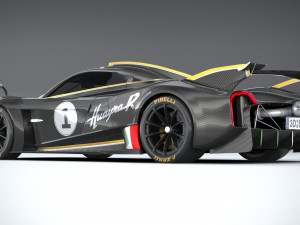 Pagani Hauyra R 2021 3D Model