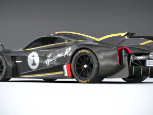 Pagani Hauyra R 2021 3D Model