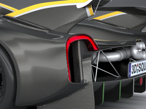 Pagani Hauyra R 2021 3D Model