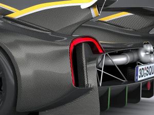 Pagani Hauyra R 2021 3D Model