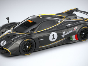 Pagani Hauyra R 2021 3D Model
