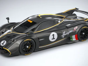 Pagani Hauyra R 2021 3D Model