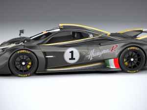 Pagani Hauyra R 2021 3D Model