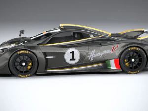 Pagani Hauyra R 2021 3D Model