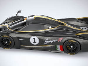 Pagani Hauyra R 2021 3D Model