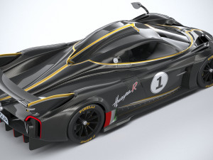 Pagani Hauyra R 2021 3D Model