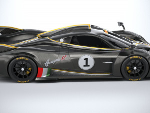 Pagani Hauyra R 2021 3D Model