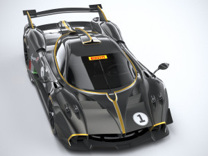 Pagani Hauyra R 2021 3D Model