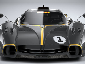 Pagani Hauyra R 2021 3D Model