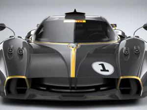 Pagani Hauyra R 2021 3D Model