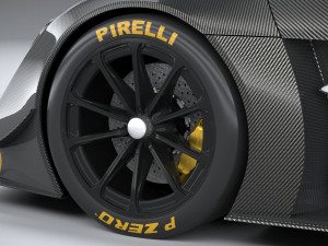 Pagani Hauyra R 2021 3D Model