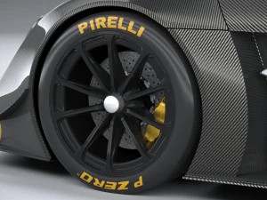 Pagani Hauyra R 2021 3D Model