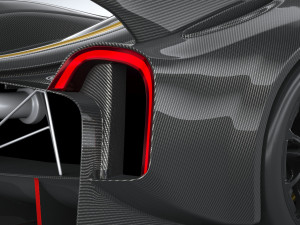 Pagani Hauyra R 2021 3D Model