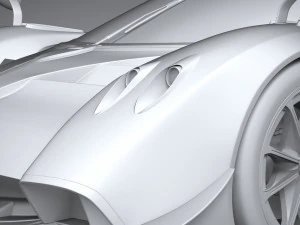Pagani Hauyra R 2021 3D Model