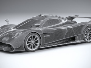 Pagani Hauyra R 2021 3D Model