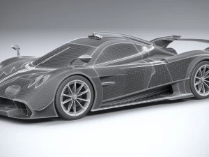 Pagani Hauyra R 2021 3D Model