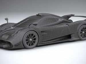 Pagani Hauyra R 2021 3D Model