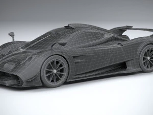 Pagani Hauyra R 2021 3D Model