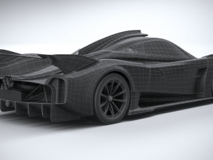 Pagani Hauyra R 2021 3D Model