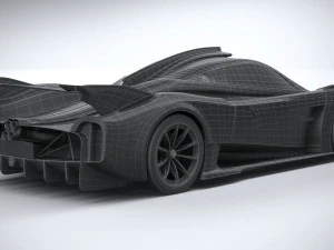 Pagani Hauyra R 2021 3D Model
