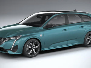 Peugeot 308 SW 2022 Modello 3D