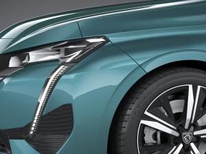 Peugeot 308 SW 2022 Modelo 3D