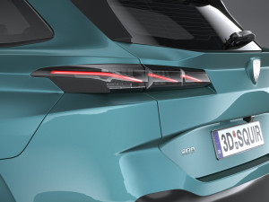 Peugeot 308 SW 2022 Modelo 3D