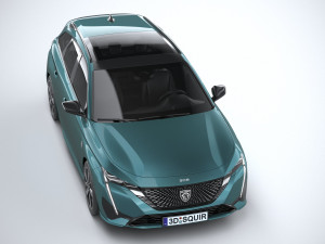 Peugeot 308 SW 2022 Modelo 3D