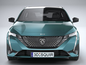 Peugeot 308 SW 2022 Modelo 3D