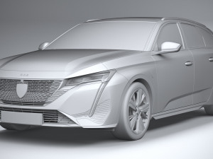 Peugeot 308 SW 2022 Modelo 3D