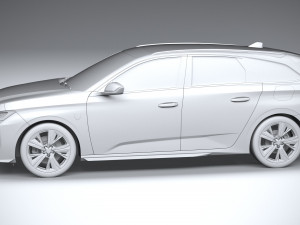 Peugeot 308 SW 2022 Modelo 3D