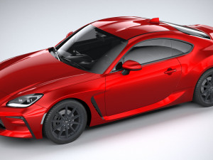Toyota GR 86 2022 lowpoly 3D 모델