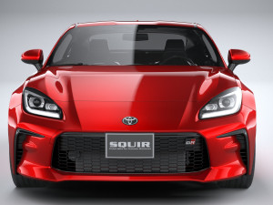 Toyota GR 86 2022 lowpoly 3D 모델