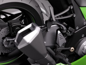Kawasaki Ninja ZX-10R 2011 3D Model
