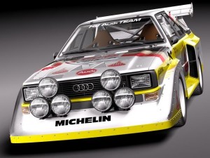 Audi Sport Quattro S1 E2 3D मॉडल