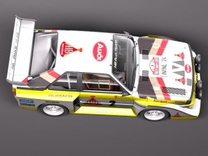 Audi Sport Quattro S1 E2 3D मॉडल