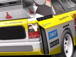 Audi Sport Quattro S1 E2 3D मॉडल