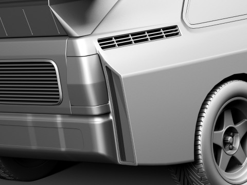 Audi Sport Quattro S1 E2 3D 模型