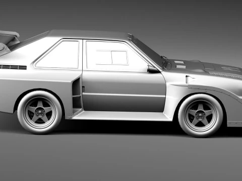 Audi Sport Quattro S1 E2 Modelo 3D