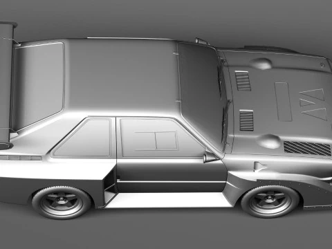 Audi Sport Quattro S1 E2 Modelo 3D