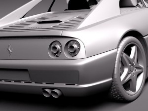 Ferrari F355 1994-1999 3D Model