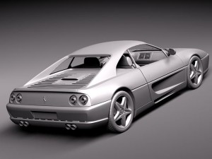 Ferrari F355 1994-1999 3D Model