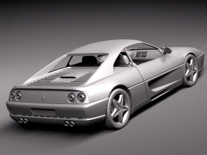 Ferrari F355 1994-1999 3D Model