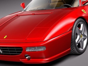 Ferrari F355 1994-1999 3D Model
