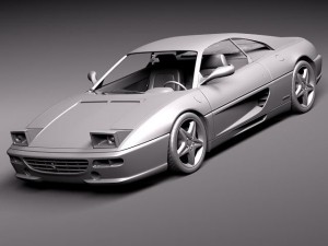 Ferrari F355 1994-1999 3D Model