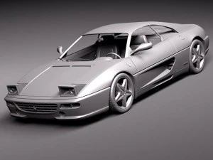 Ferrari F355 1994-1999 3D Model
