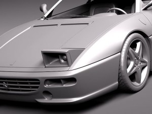 Ferrari F355 1994-1999 3D Model